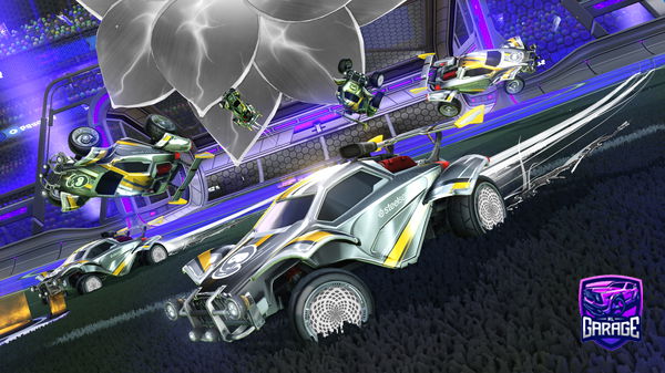 A Rocket League car design from Duckystar07