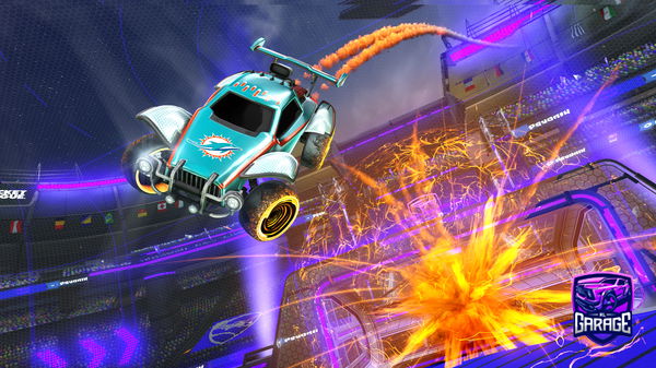 A Rocket League car design from WookieIsGarb