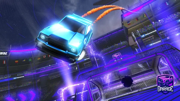 A Rocket League car design from huntyyyboy