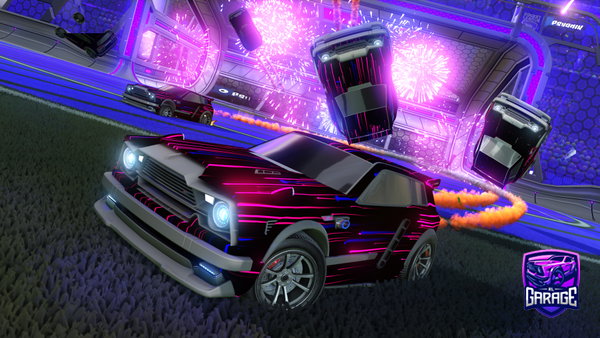 A Rocket League car design from Jugularink96