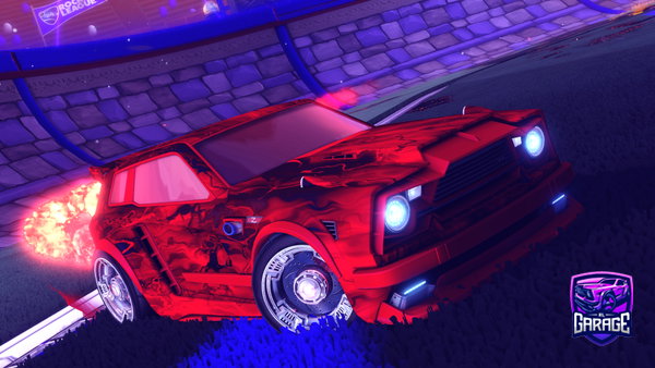 A Rocket League car design from Moussifooty