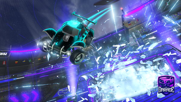 A Rocket League car design from noelvok12