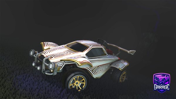 A Rocket League car design from Kloni200