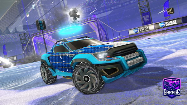 A Rocket League car design from UncleGary22