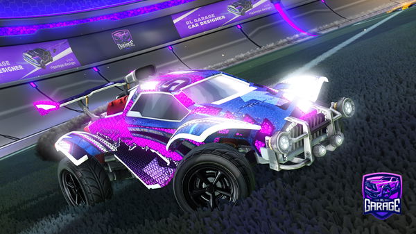 A Rocket League car design from Enderben7