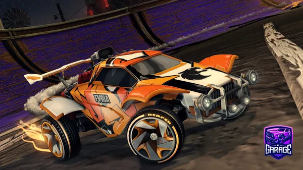 A Rocket League car design from Cr7_siuuu