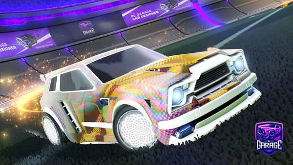 A Rocket League car design from Hgutiques