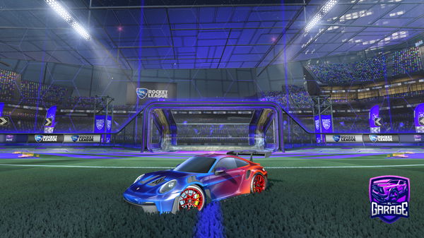 A Rocket League car design from Qaluo