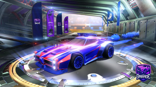 A Rocket League car design from MagicEagleYT