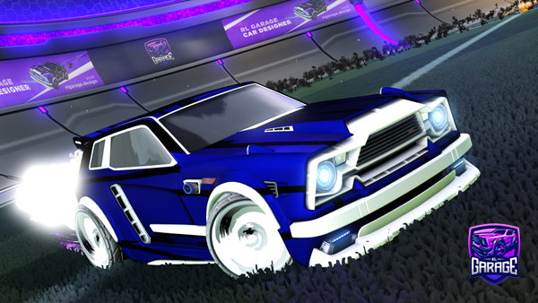 A Rocket League car design from SayDada