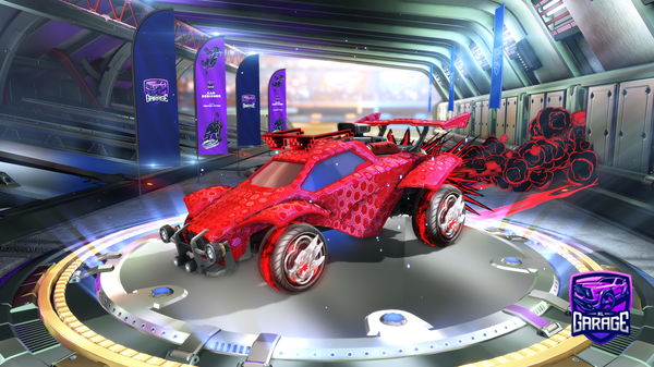 A Rocket League car design from Kaan55Efe