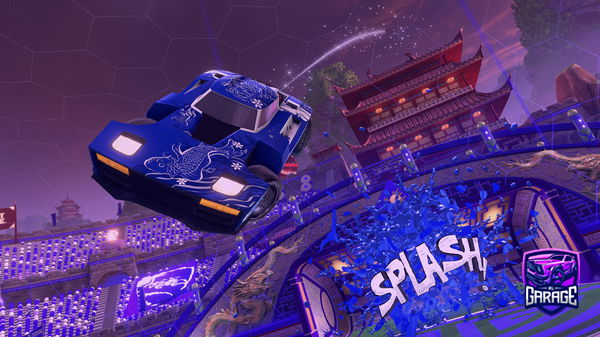 A Rocket League car design from RigIsMid