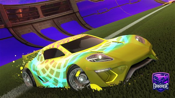 A Rocket League car design from fortfight117