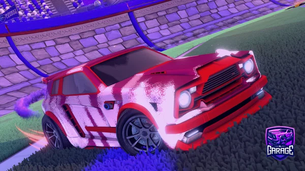 A Rocket League car design from Ragnarok_Demi