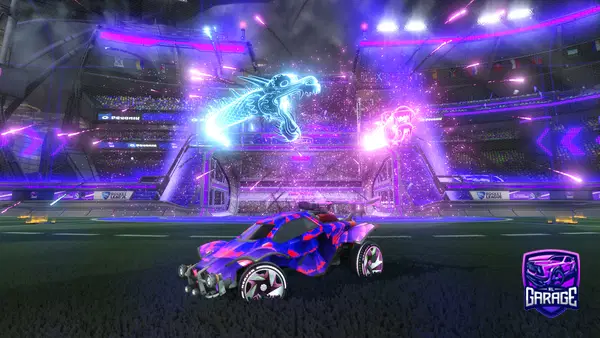 A Rocket League car design from 10PercentDog