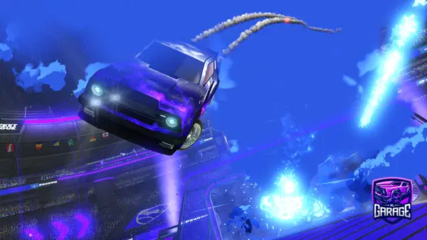 A Rocket League car design from giftedfish
