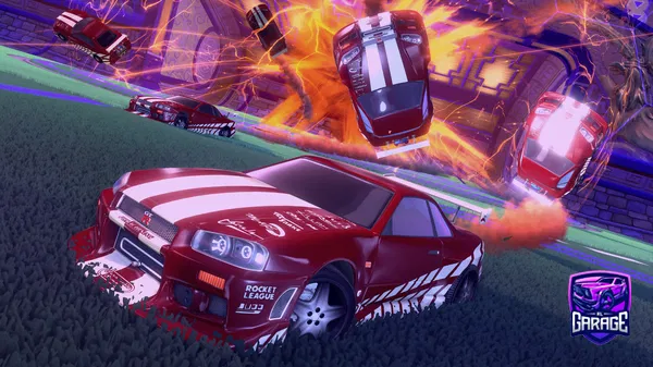 A Rocket League car design from clutchorkick