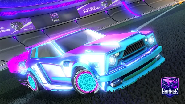 A Rocket League car design from Gloobydue14