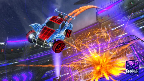 A Rocket League car design from shjo85