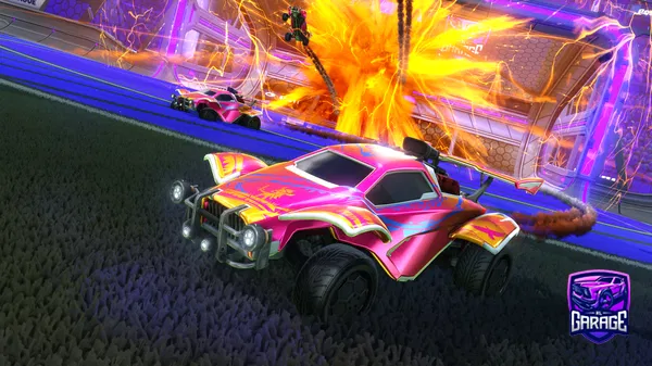 A Rocket League car design from matchbanana