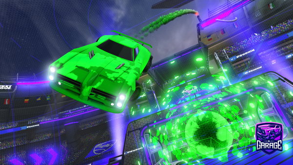 A Rocket League car design from Dash9999