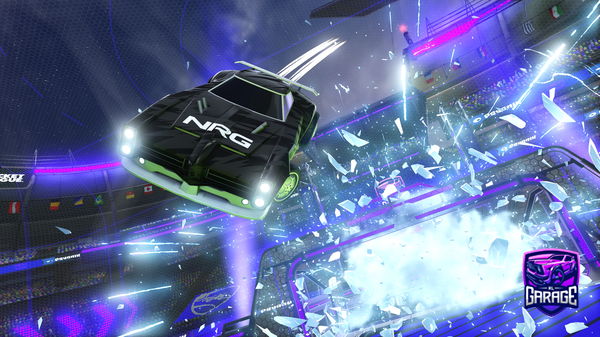 A Rocket League car design from Mikail_24