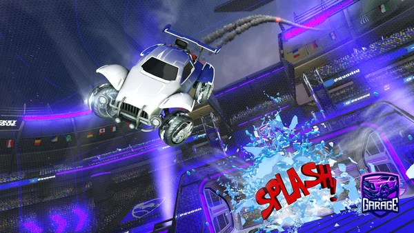 A Rocket League car design from Mustang13_12