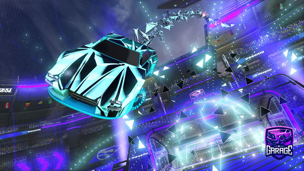 A Rocket League car design from Derty143