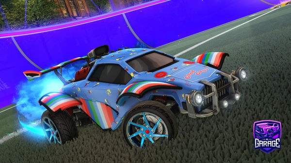 A Rocket League car design from nezbezz