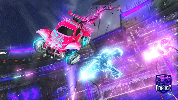 A Rocket League car design from N1TROUSSS