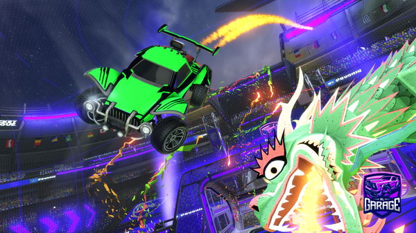 A Rocket League car design from Uncaghed