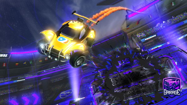 A Rocket League car design from Gamer4501
