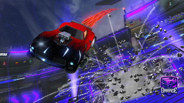 A Rocket League car design from Dontilin