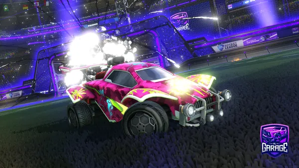 A Rocket League car design from ETJuniors