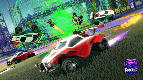 A Rocket League car design from willarinooo