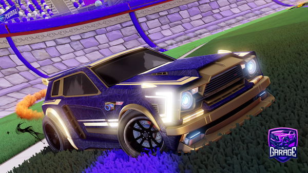 A Rocket League car design from MickeyL