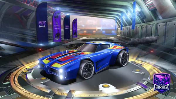 A Rocket League car design from MrTeaYT