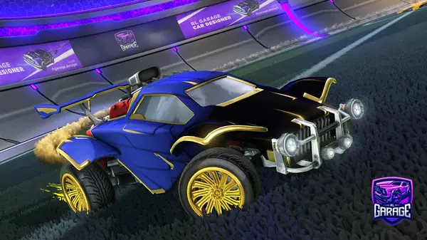 A Rocket League car design from DolnMag