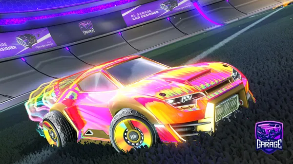 A Rocket League car design from TylerProo