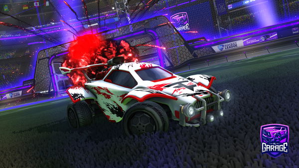 A Rocket League car design from glupi123