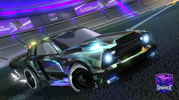 A Rocket League car design from Hadesdorito