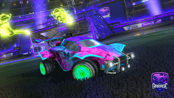 A Rocket League car design from xX_Billy_Xx18