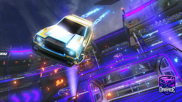 A Rocket League car design from BTG3