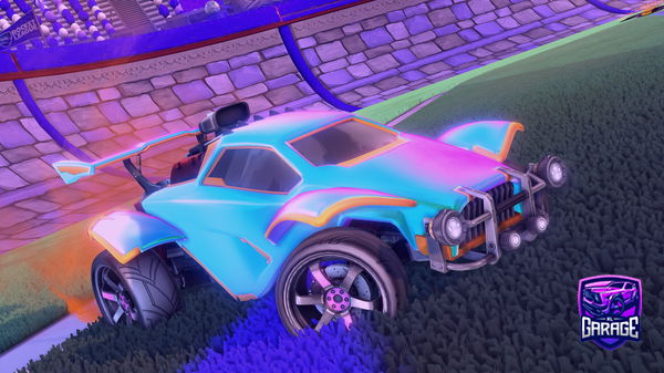 A Rocket League car design from HoopFestBaller30