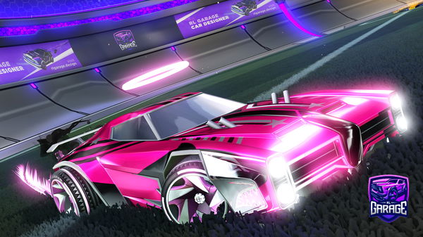 A Rocket League car design from NebbzulaYT