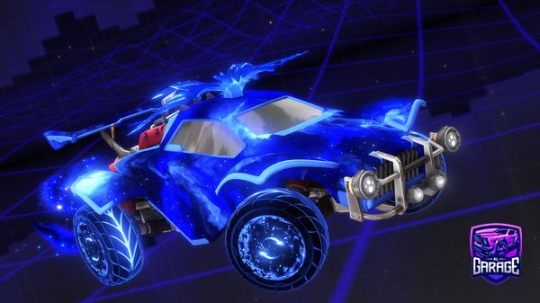 A Rocket League car design from choukrout234