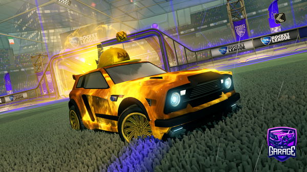 A Rocket League car design from DeeTom_