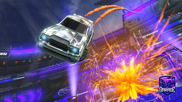A Rocket League car design from LukemXs