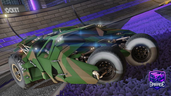 A Rocket League car design from The_Black_Night
