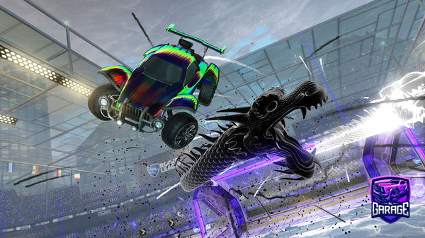 A Rocket League car design from Mariosept07